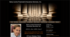 Desktop Screenshot of barrylevinefinancial.com